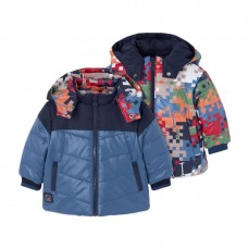 BOBOLI μπουφάν διπλής όψεως παιδικό αγόρι 504144-2572 μπλε